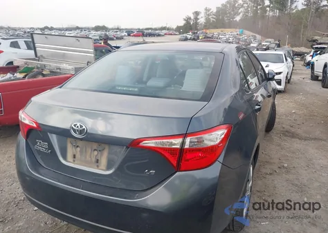 2015 Toyota Corolla Le z USA, uszkodzony, nr VIN 2T1BURHE2FC230381